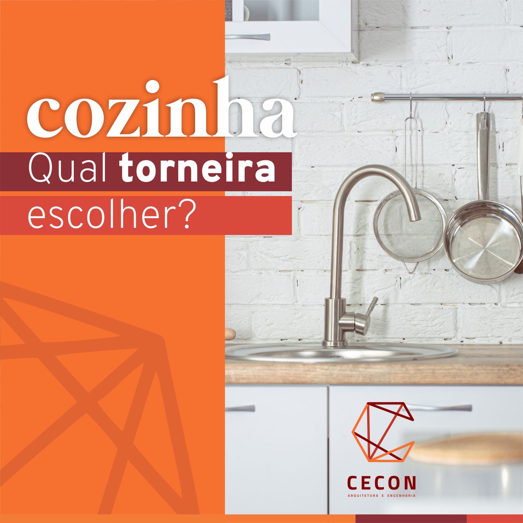 COZINHA - QUAL TORNEIRA ESCOLHER?